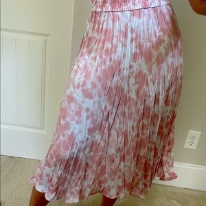 MIDI skirt tye dye